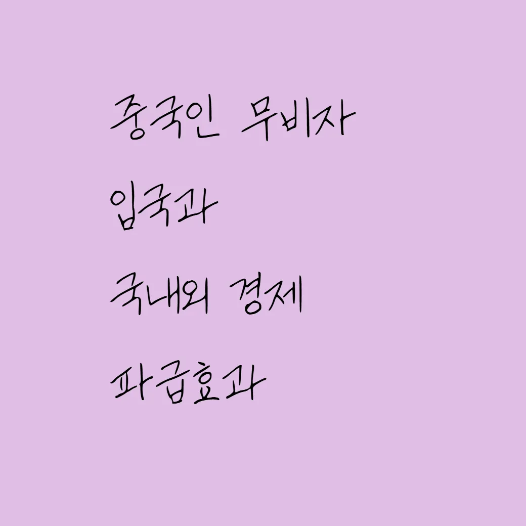 중국인 무비자 입국 썸네일